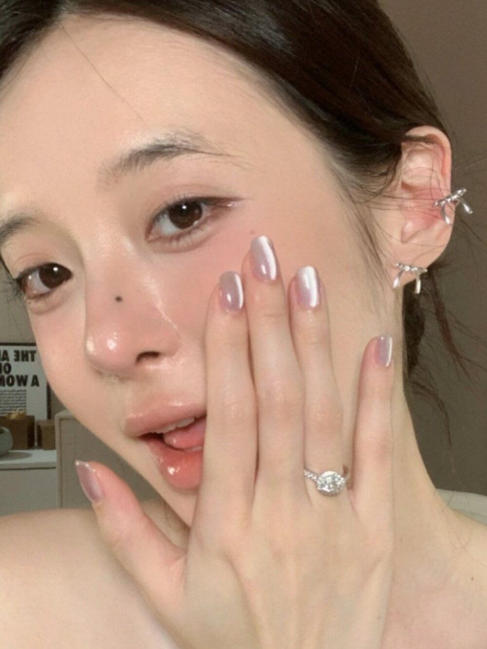 Customizable handmade press-on nails reusable